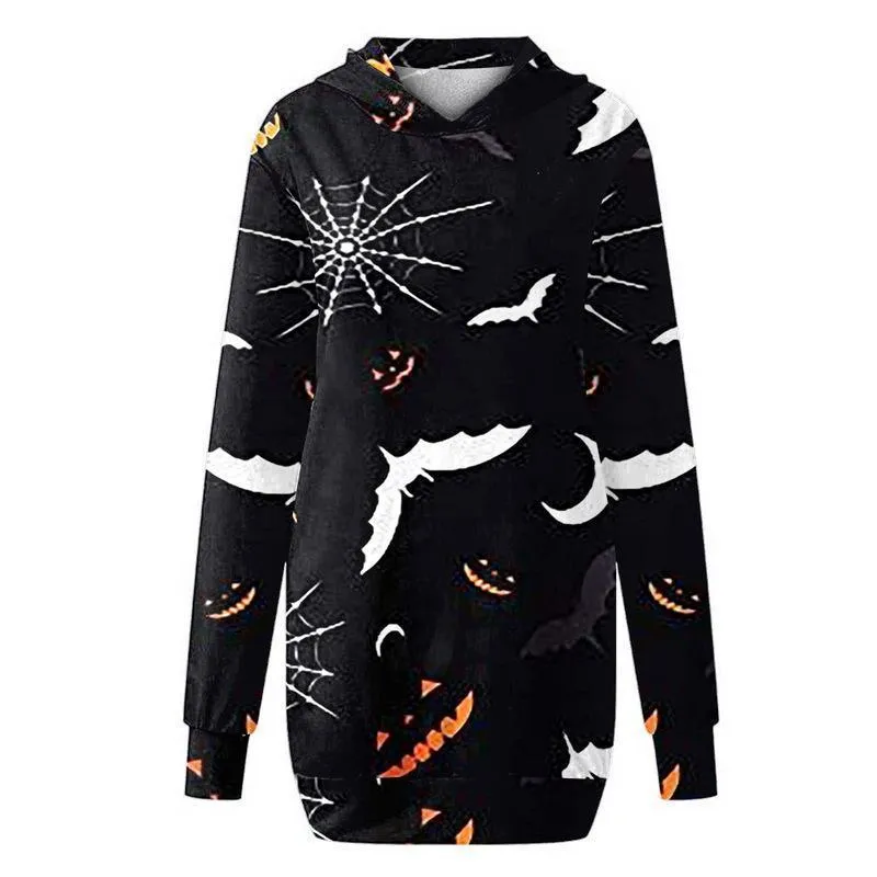 Happy Halloween Plus Sizes Women Hoodies