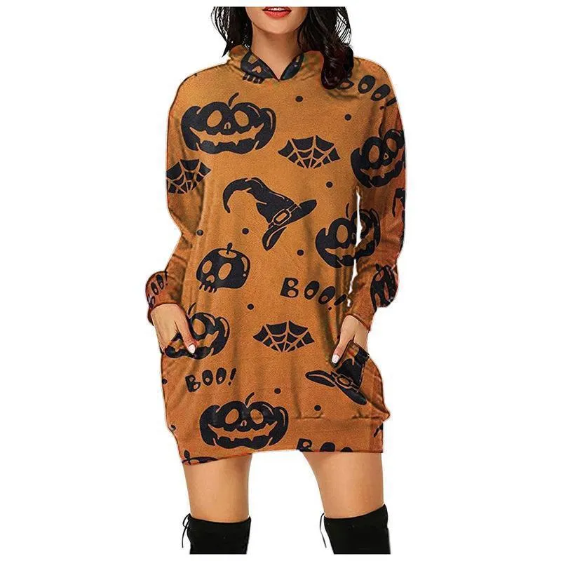 Happy Halloween Plus Sizes Women Hoodies