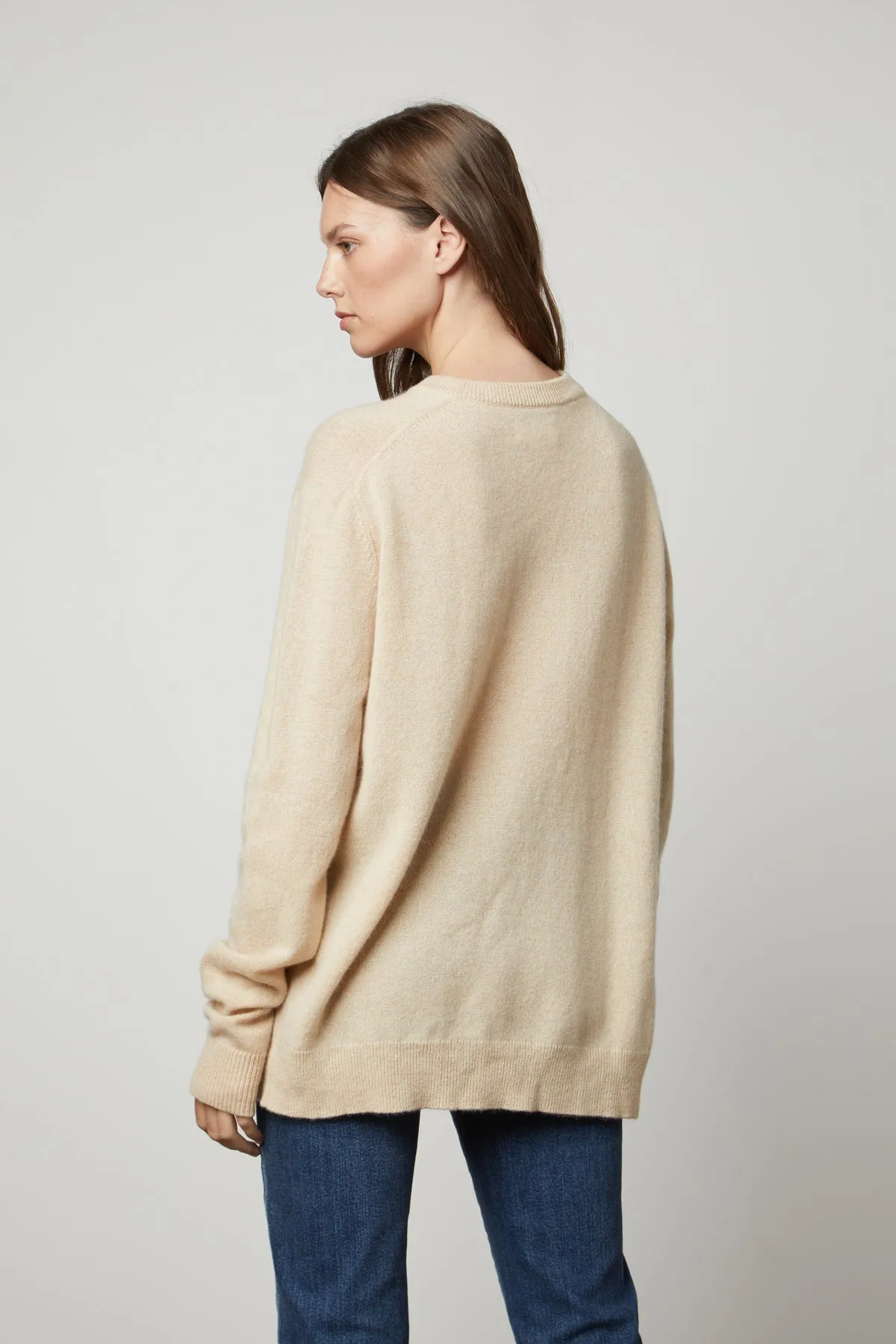 HARMONY CASHMERE V-NECK SWEATER