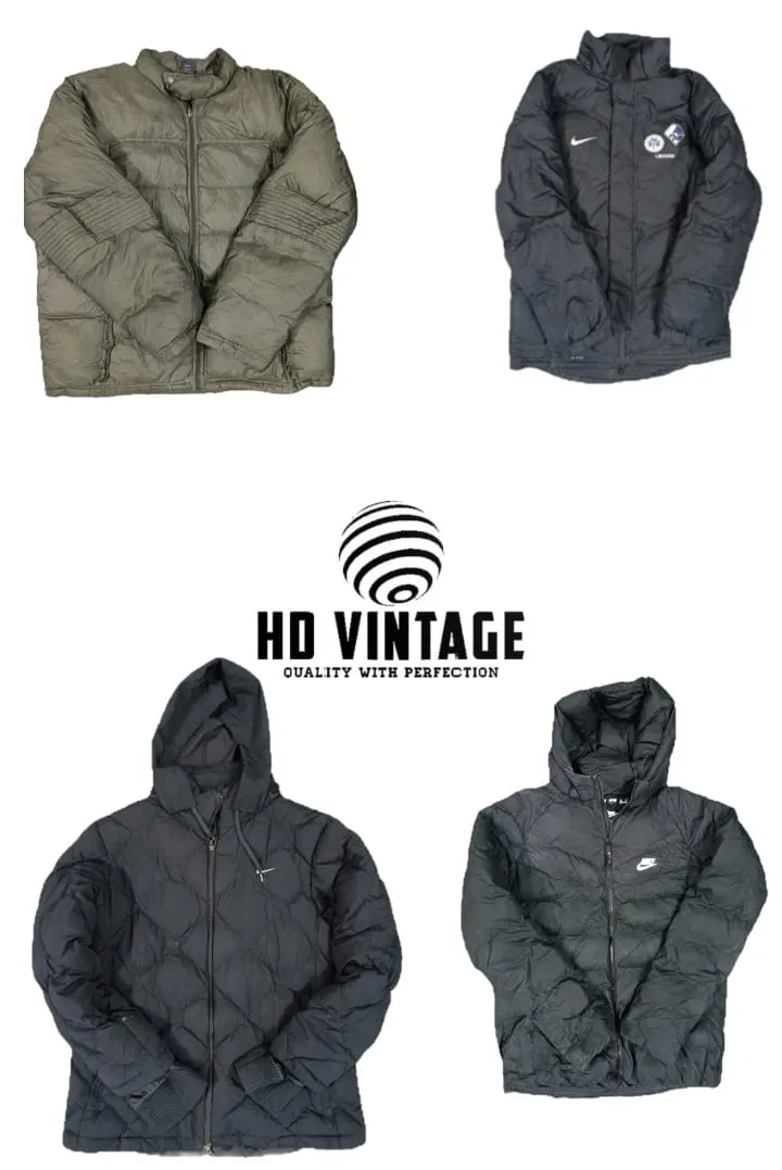 HD418 Nike Vintage Puffer Jackets - 8 pcs