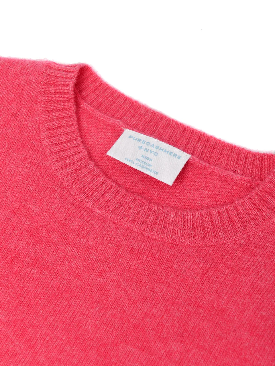 Kids Crew Neck Sweater_Strawberry