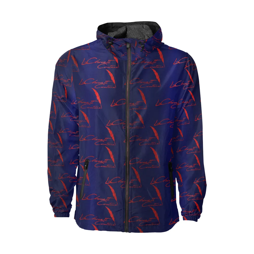 LA SIGNATURE BR All Over Print Windbreaker for Unisex