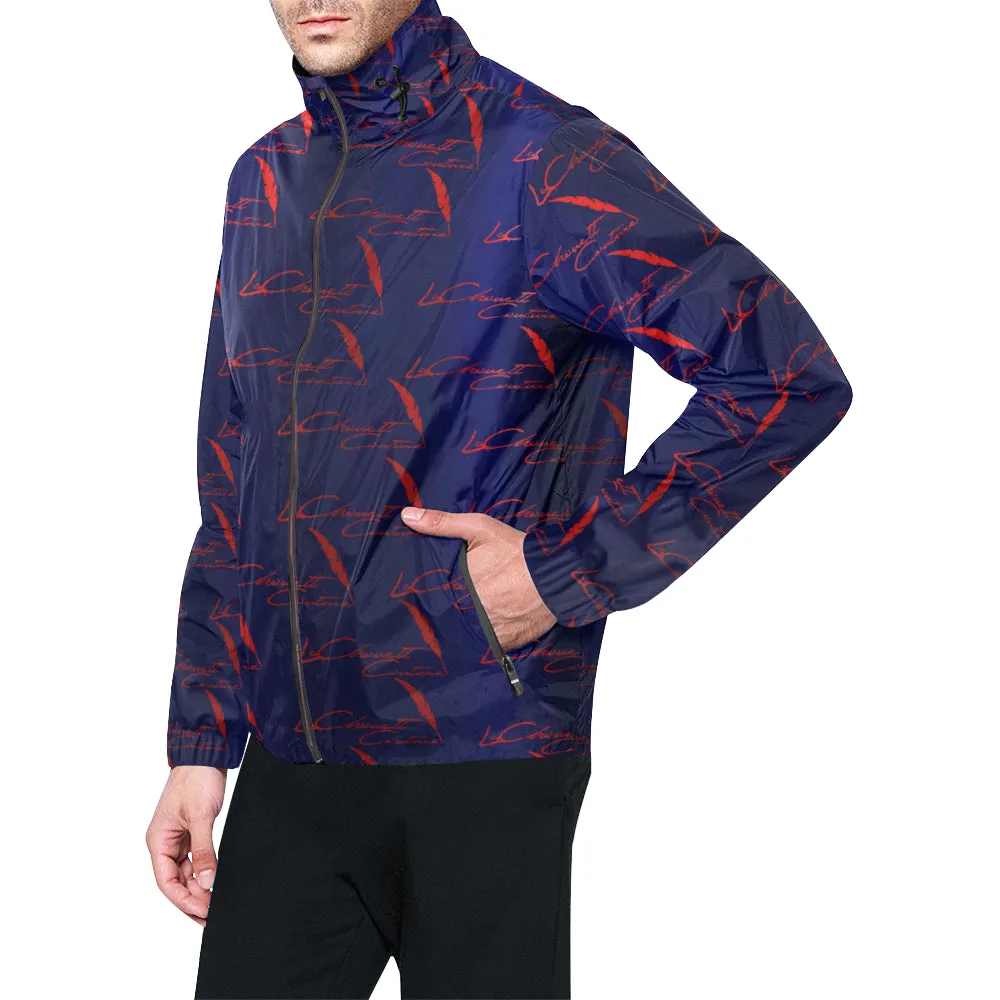 LA SIGNATURE BR All Over Print Windbreaker for Unisex