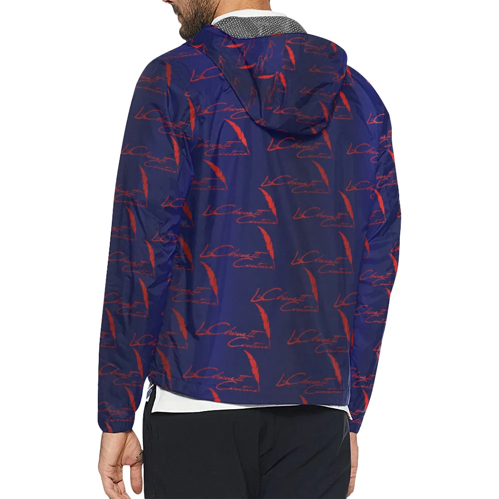 LA SIGNATURE BR All Over Print Windbreaker for Unisex