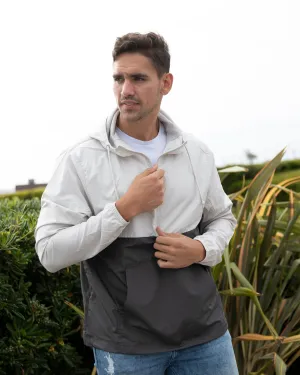 Lightweight Quarter-Zip Windbreaker Pullover Jacket