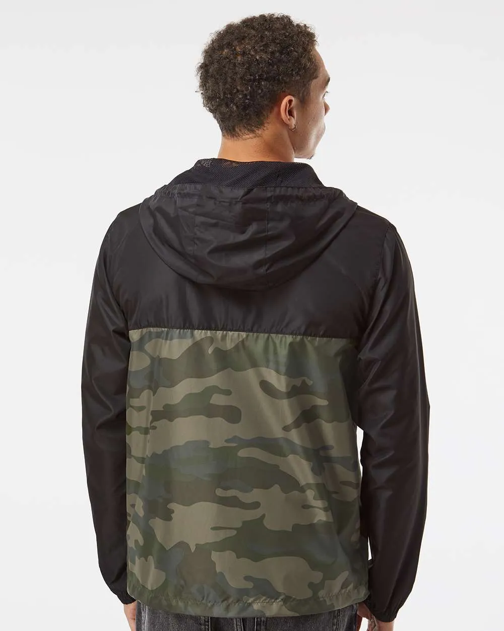 Lightweight Windbreaker Full-Zip Jacket