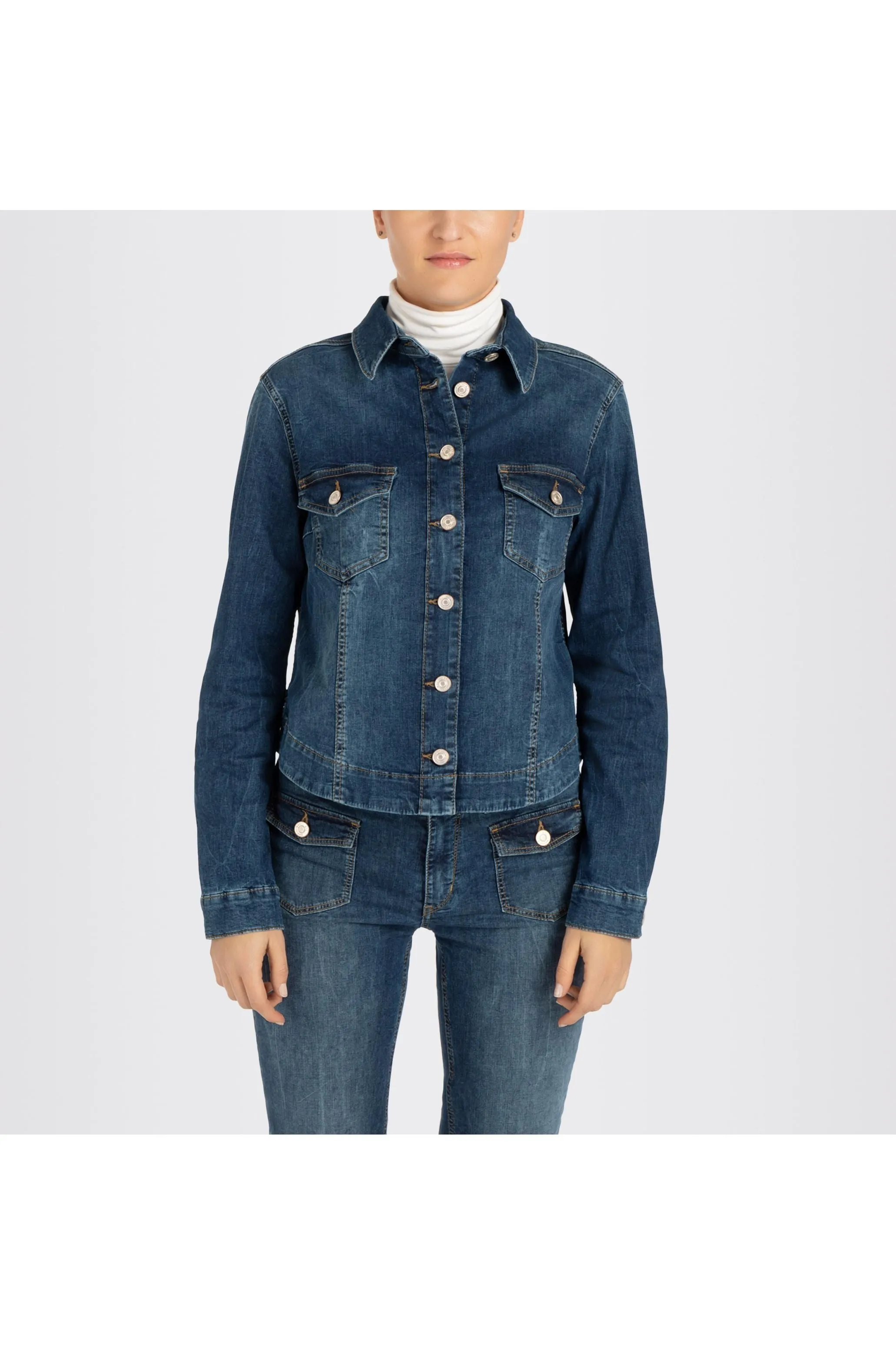 Mac Jeans Rich Jacket 0140-90-0391 | D866 Night Blue Netwash