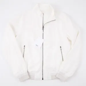 Manto Reversible Linen Windbreaker Jacket