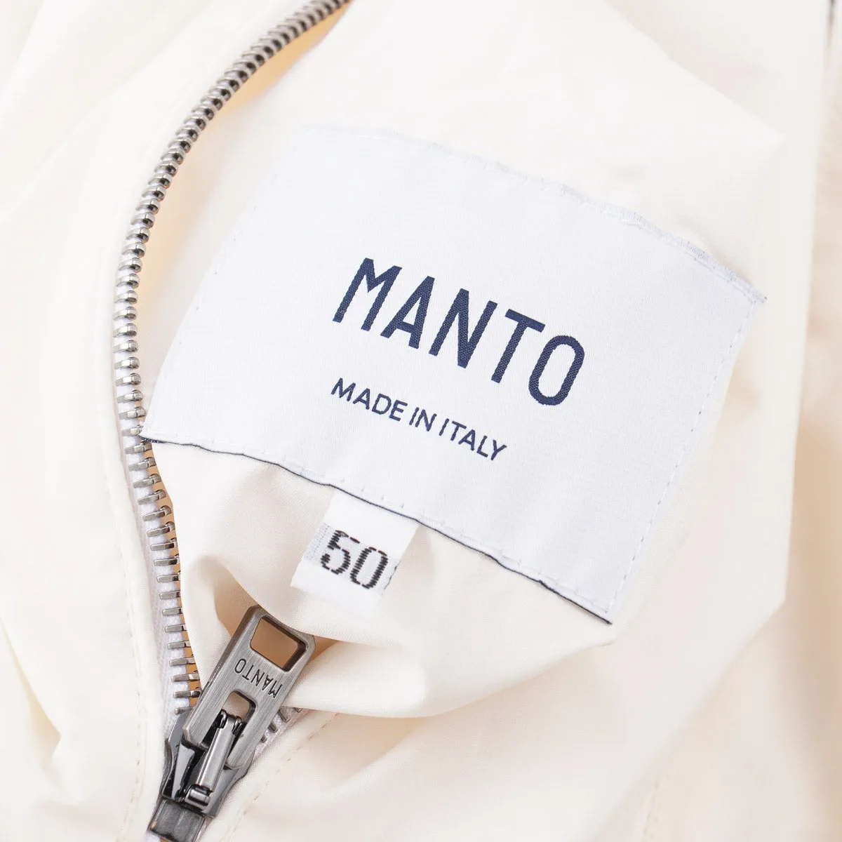 Manto Reversible Linen Windbreaker Jacket