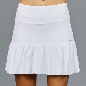 Meadow Long Gather Skort (white)