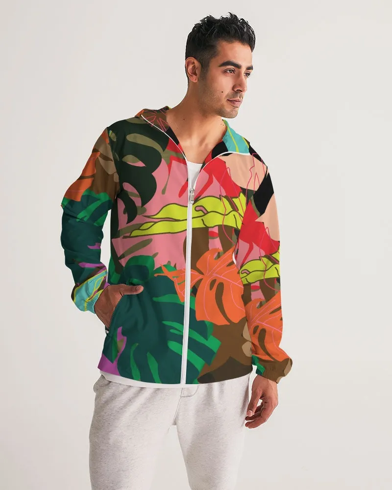 MONSTERA Men's Windbreaker