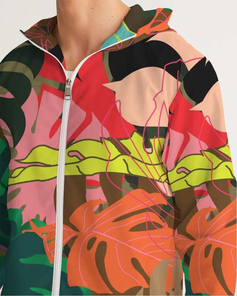 MONSTERA Men's Windbreaker