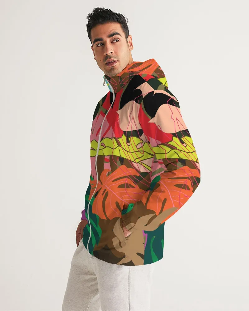 MONSTERA Men's Windbreaker