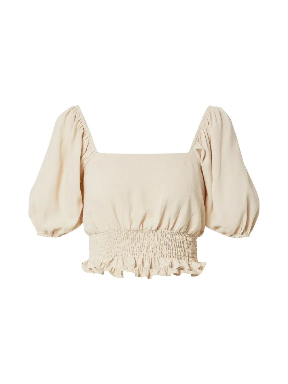 Nasty Gal blouse, sand