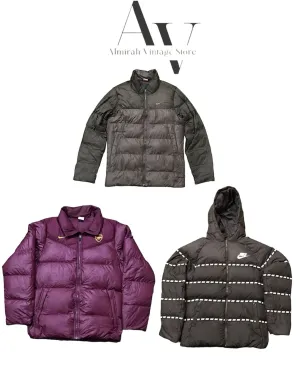 Nike & Adidas Puffer Jackets