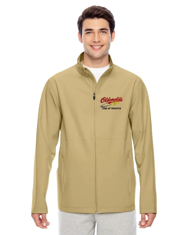 OCA Oldsmobile New Design Script and Rocket soft shell jacket