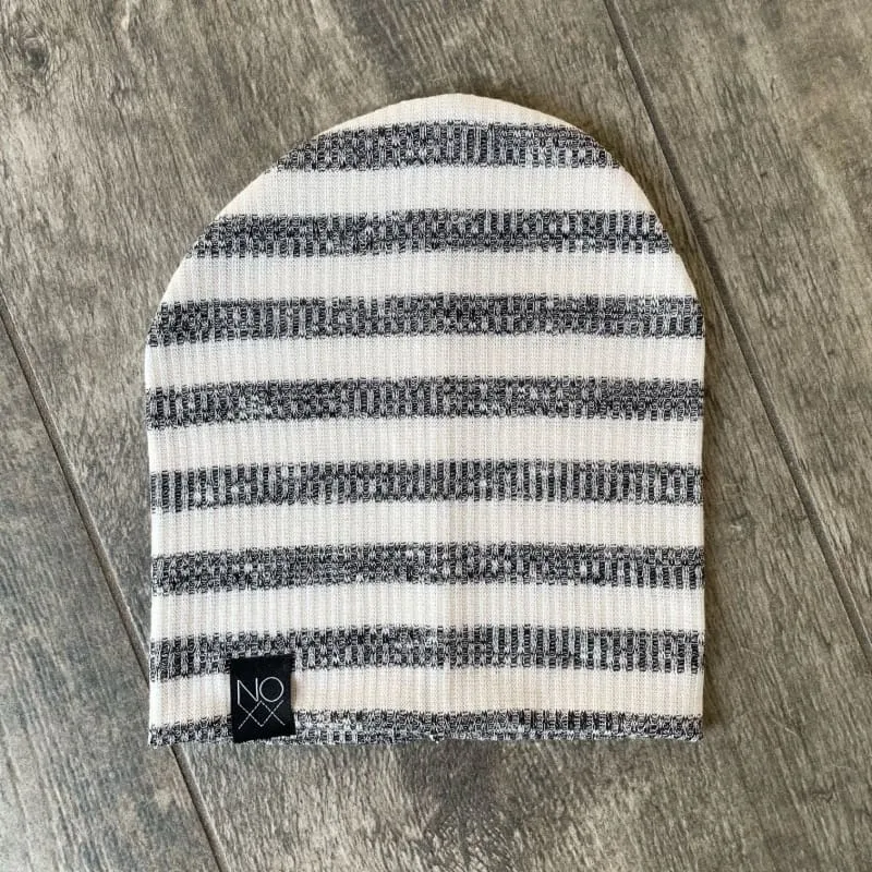 Off-White Stripes | Ribbed Knit Beanie