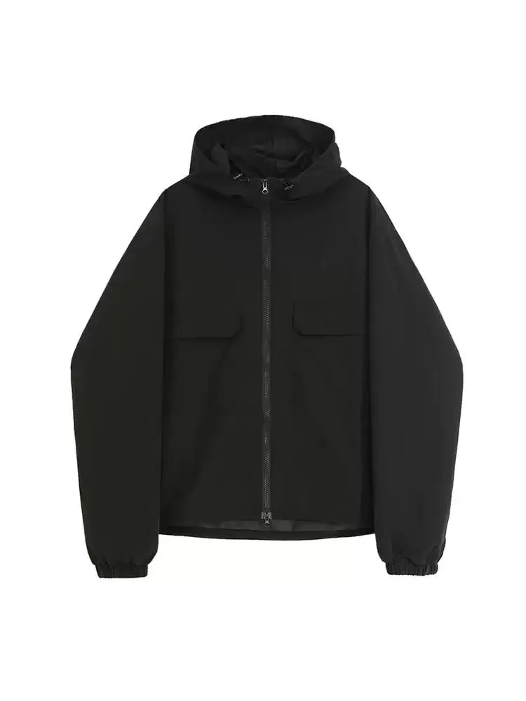 OH Zip-Through Hooded Windbreaker Jacket