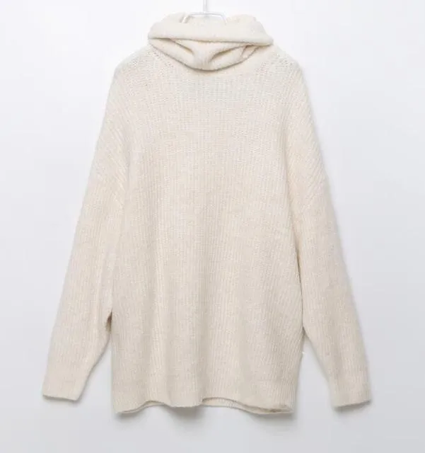 Oversized Soft Turtleneck Sweater