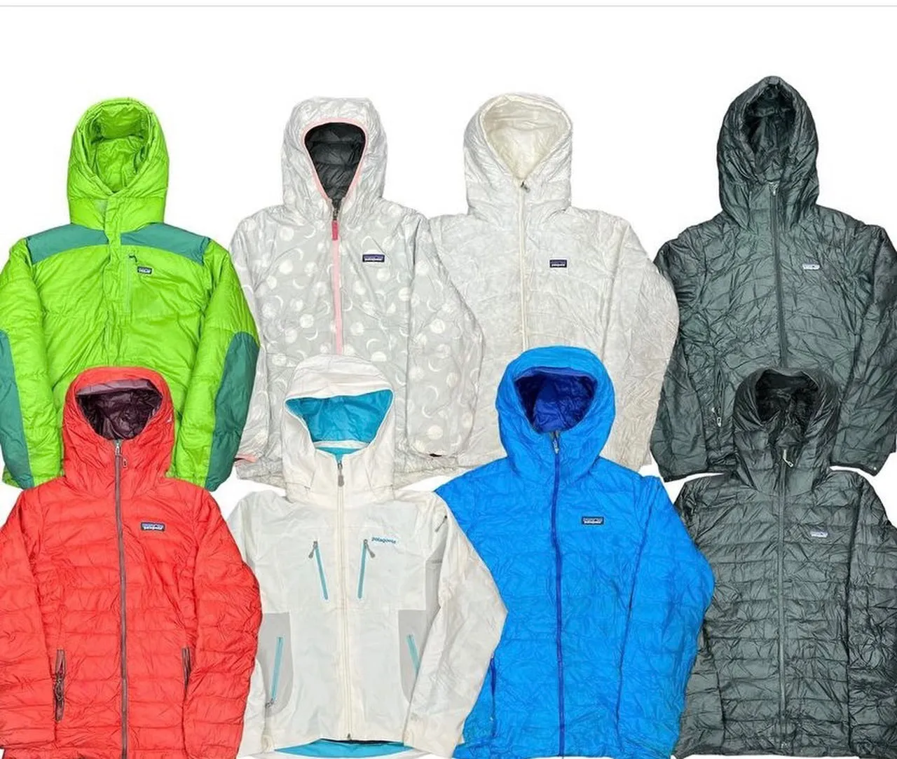 Patagonia Light Puffer Jackets 50pc Bundle