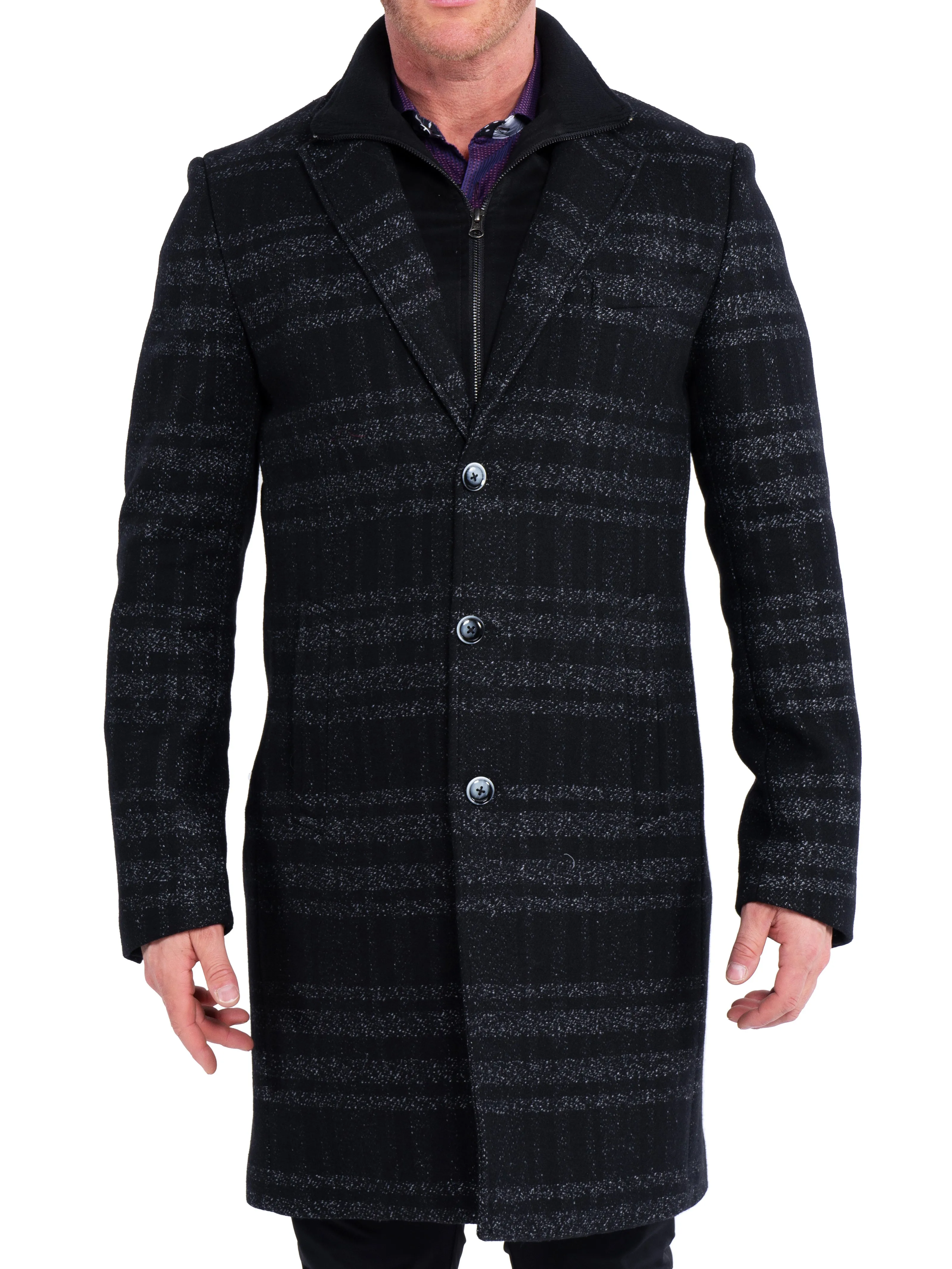 Peacoat CaptainPlaid Grey