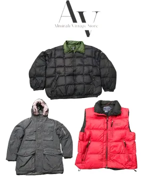 POLO BRANDS puffer jackets 10 pcs