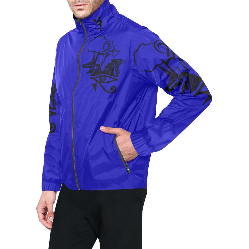 PROTECT BY NTR BLU ROYAL Unisex All Over Print Windbreaker