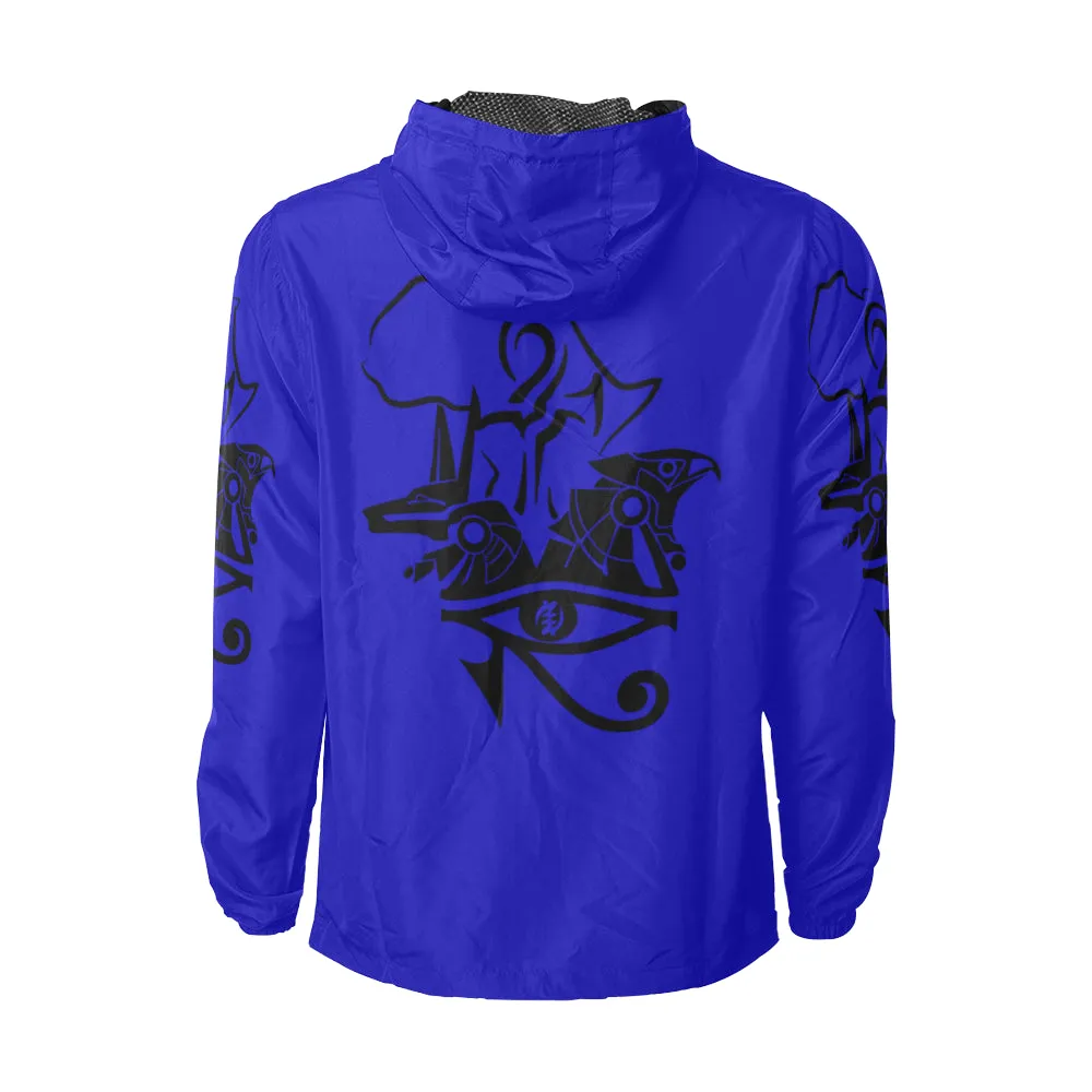 PROTECT BY NTR BLU ROYAL Unisex All Over Print Windbreaker