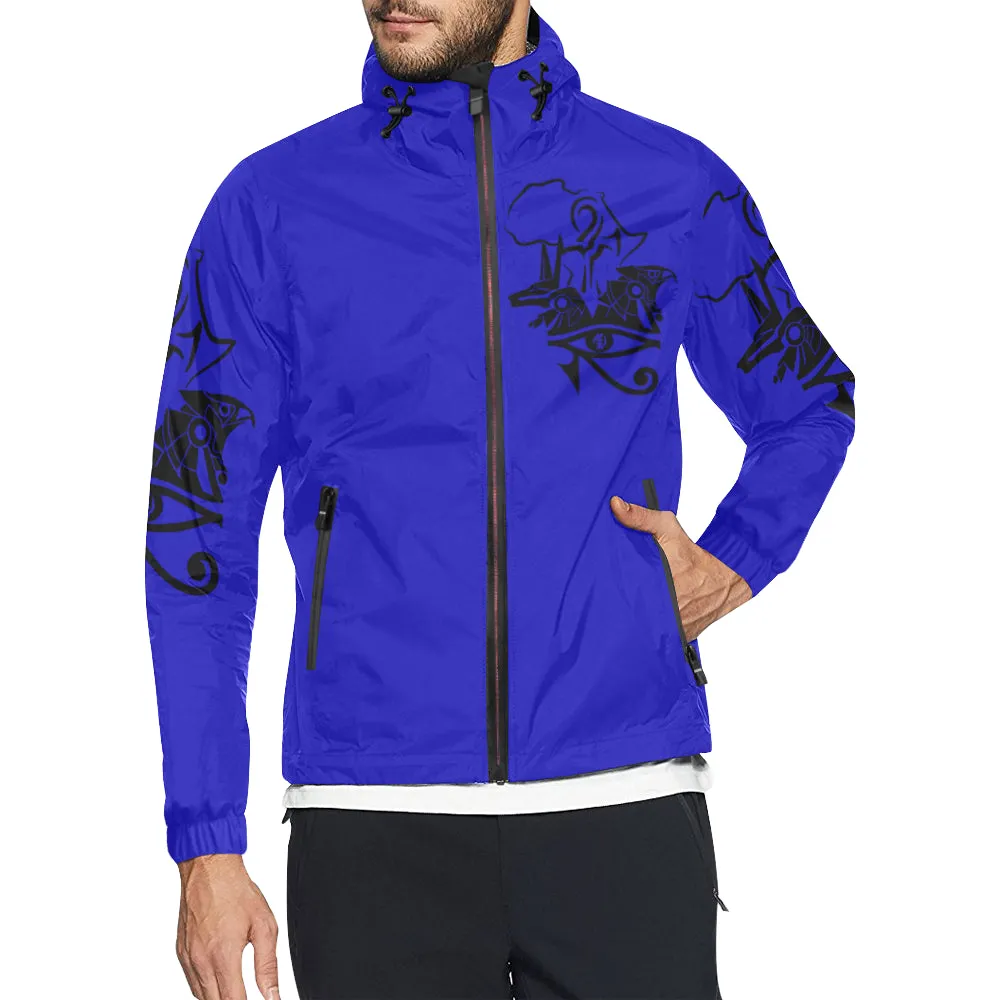 PROTECT BY NTR BLU ROYAL Unisex All Over Print Windbreaker