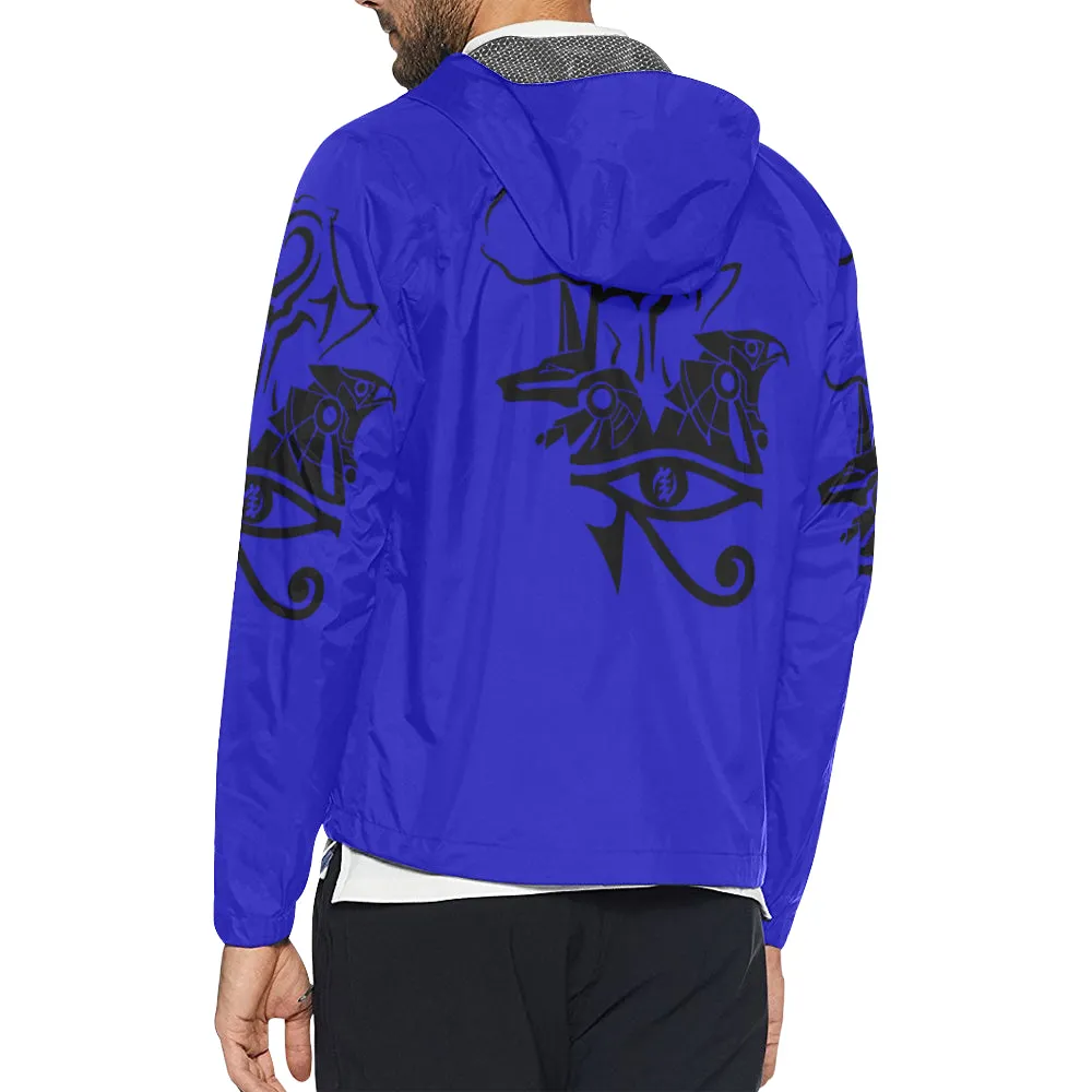 PROTECT BY NTR BLU ROYAL Unisex All Over Print Windbreaker