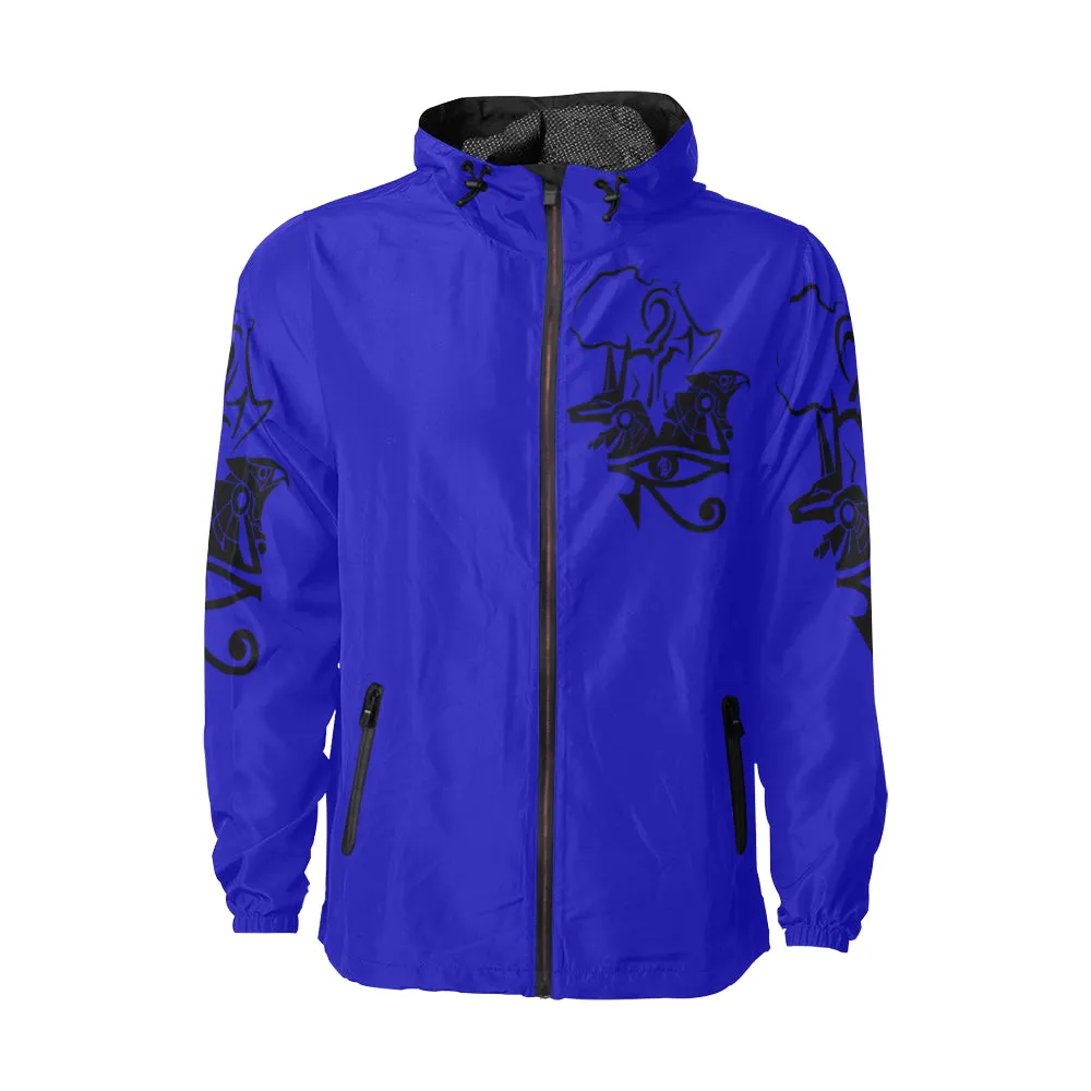 PROTECT BY NTR BLU ROYAL Unisex All Over Print Windbreaker