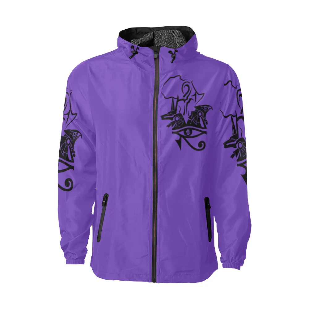 PROTECT BY NTR PRPL Unisex All Over Print Windbreaker