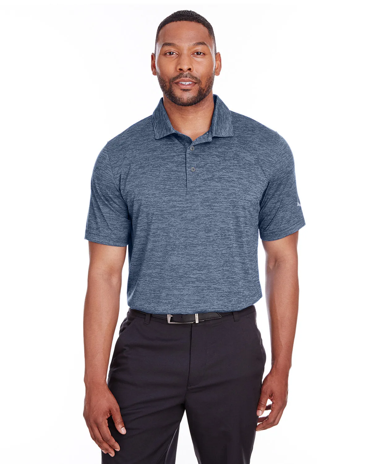 Puma Golf Men's Icon Heather Polo, Peacoat