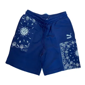 PUMA OB PATCHWORK SHORTS- Men’s-PEACOAT