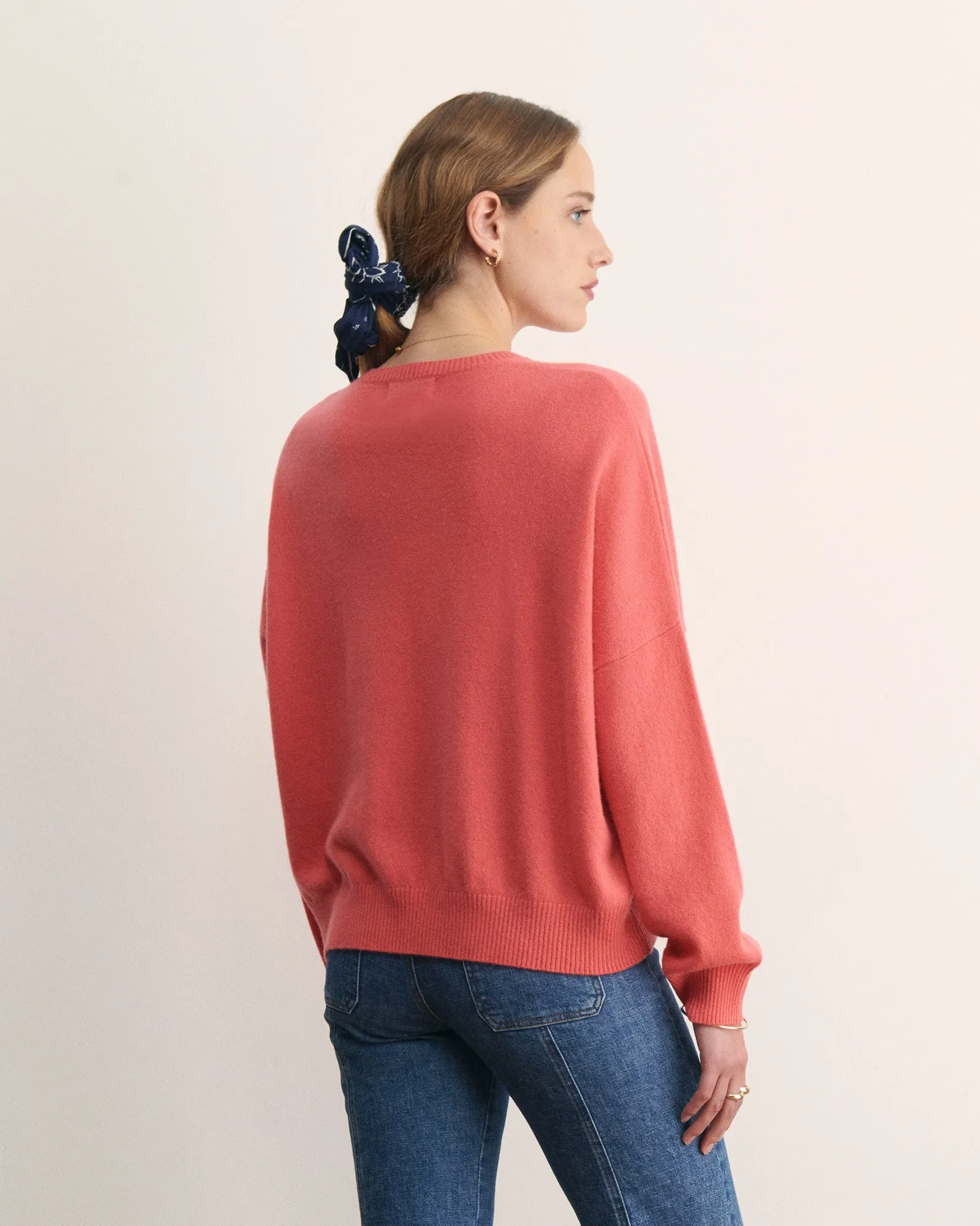 "Over The Rainbow" buzelin cashmere sweater