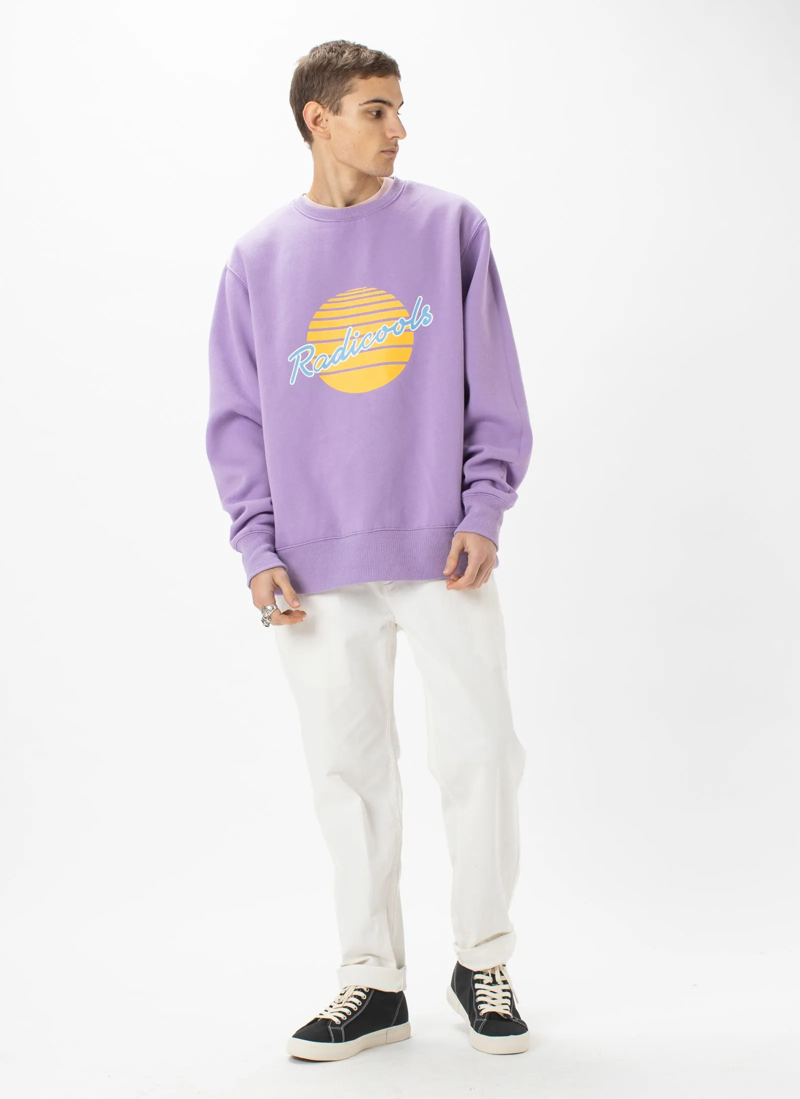 Radicools Crew Sweatshirt Violet