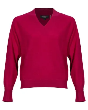 Repeat Raglan V-Neck Cashmere Sweater