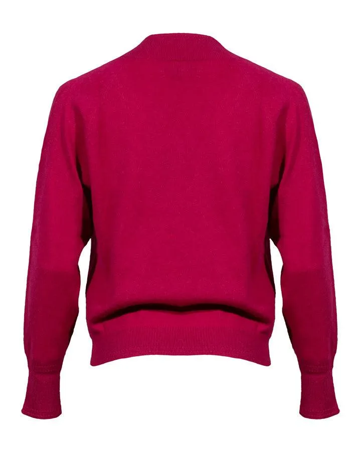 Repeat Raglan V-Neck Cashmere Sweater