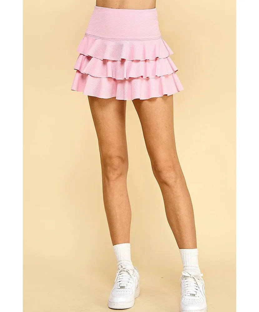 Ruffle Me Up Skort