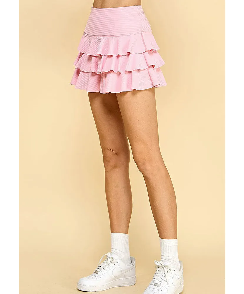 Ruffle Me Up Skort