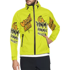 SHIMMY SHIMMY SHOUETT YELLOW Unisex All Over Print Windbreaker