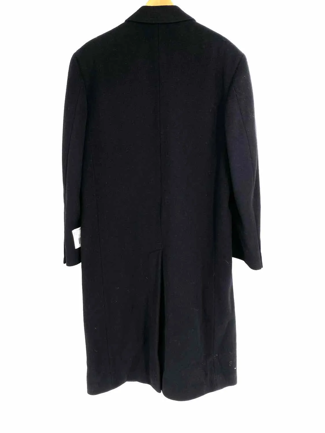 Silver Cloud Men's Black Cashmere Size 42 Peacoat