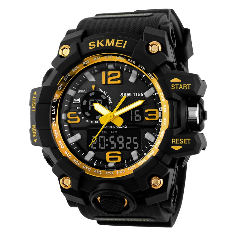 SKMEI LED Military Waterproof Wristwatch