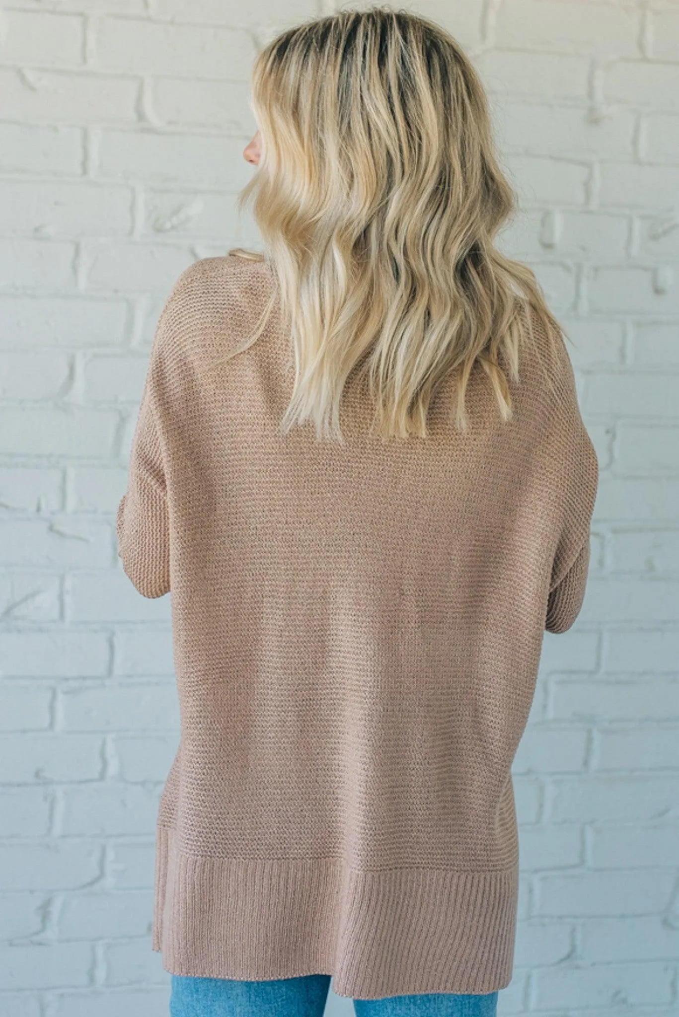 Slouchy V-Neck Sweater