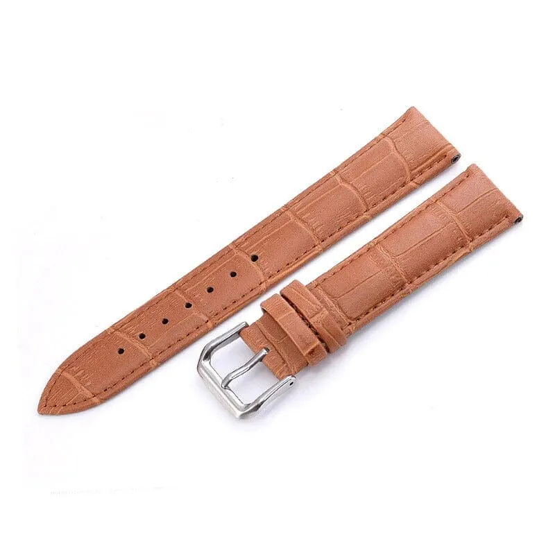 Snakeskin Leather Watch Straps Compatible with the Swiss Military 22mm Range