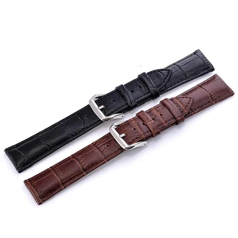 Snakeskin Leather Watch Straps Compatible with the Swiss Military 22mm Range