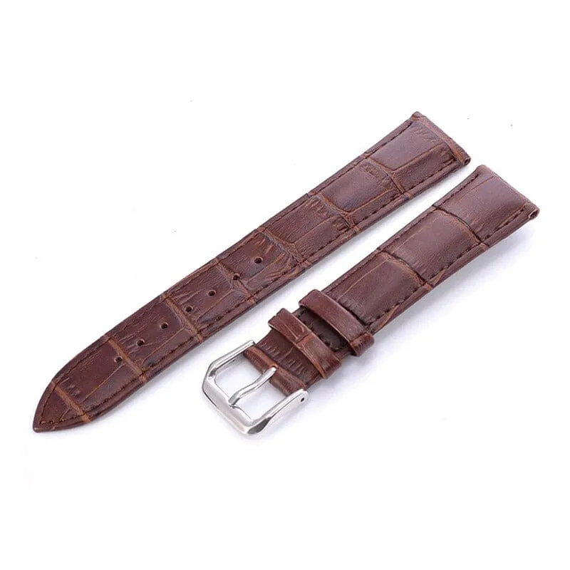 Snakeskin Leather Watch Straps Compatible with the Swiss Military 22mm Range