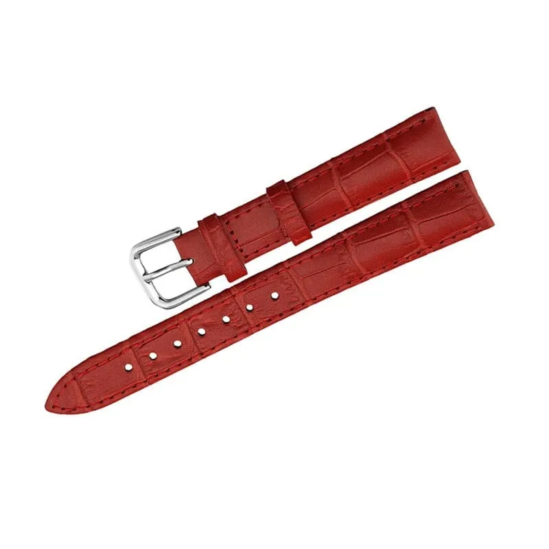 Snakeskin Leather Watch Straps Compatible with the Swiss Military 22mm Range