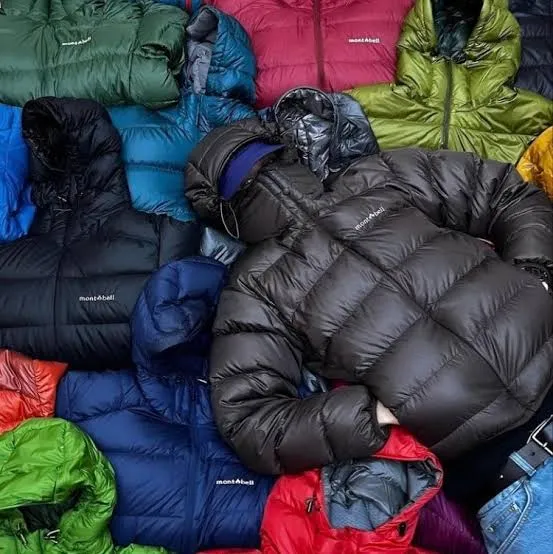 Special Montbell Puffer Jackets 50 Pieces