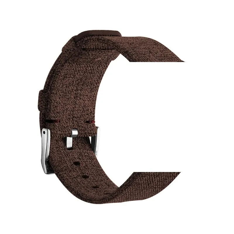 Stylish Canvas Watch Straps Compatible with Swiss Military 22mm Range